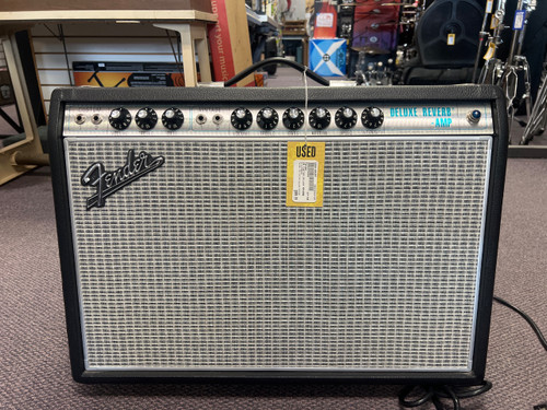 Vist Large View of Product Image Which is Used Fender 68 CUSTOM DELUXE REVERB 1 x 12 Tube Combo Amplifier 1 x 12
