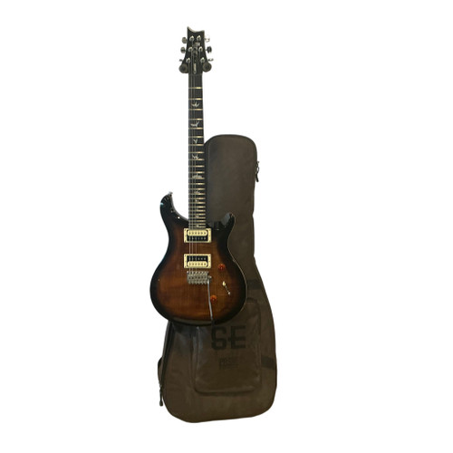 Vist Large View of Product Image Which is Used Paul Reed Smith - PRS SE CUSTOM 24 W/ GIG  BAG LP Type Electric Guitar Tobacco Sunburst 6-String