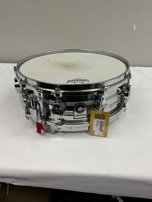 Vist Large View of Product Image Which is Used Camco SNARE DRUM Vintage Metal Snare Drum 14"