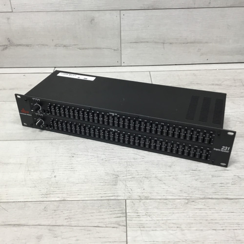 Vist Large View of Product Image Which is Used DBX 231 31 Band Dual Channel Graphic Equalizer