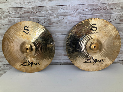 Vist Large View of Product Image Which is Used Zildjian 14 S MASTERSOUNDS HI HATS Cymbals