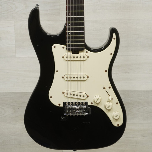 Vist Large View of Product Image Which is Used Lyon Odc Electric Guitar Black