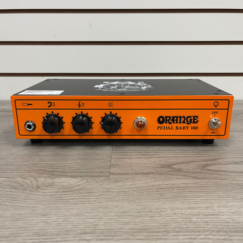 Vist Large View of Product Image Which is Used - Orange PEDALBABY 100 Solid State Guitar Head