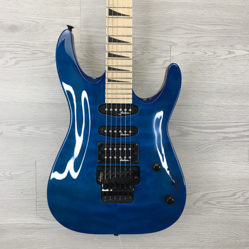 Vist Large View of Product Image Which is Used Jackson JS34Q DINKY S Type Electric Guitar Blue 6-String