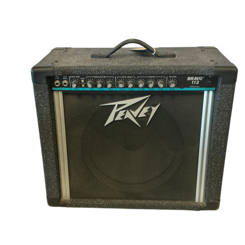 Vist Large View of Product Image Which is Used Peavey BRAVO 112 1 x 12 Solid State Amplifier 1 x 12