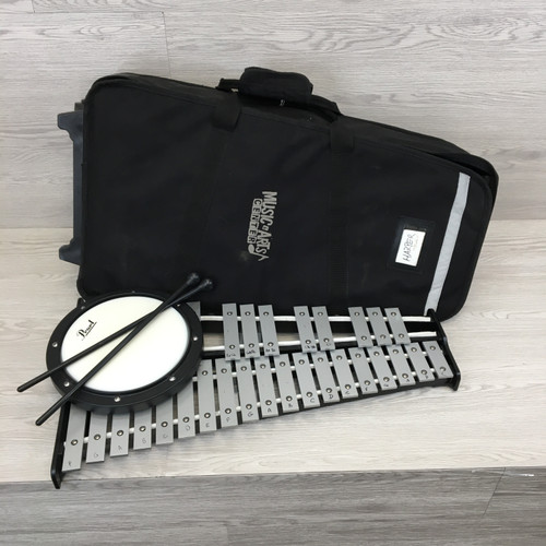 Vist Large View of Product Image Which is Used Pearl BELL/SNARE KIT -NO STAND Bell Kit in Gig Bag