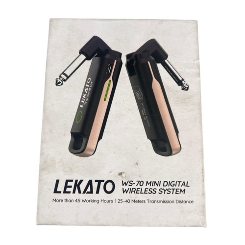 Vist Large View of Product Image Which is Used LEKATO WS-70 Wireless Compact Instrument Wireless System