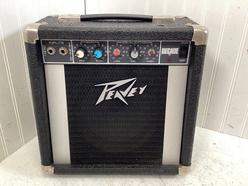 Vist Large View of Product Image Which is Used Peavey DECADE 1 x 8 Solid State Amplifier 1 x 8