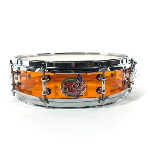 Vist Large View of Product Image Which is Used RCI Starlite 13 x 3 Inch Amber Snare Drum