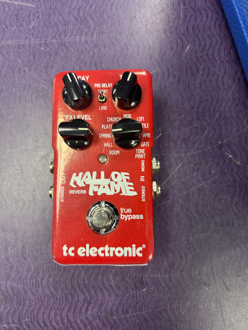 Vist Large View of Product Image Which is Used TC Electronic HALL OF FAME Guitar Effect