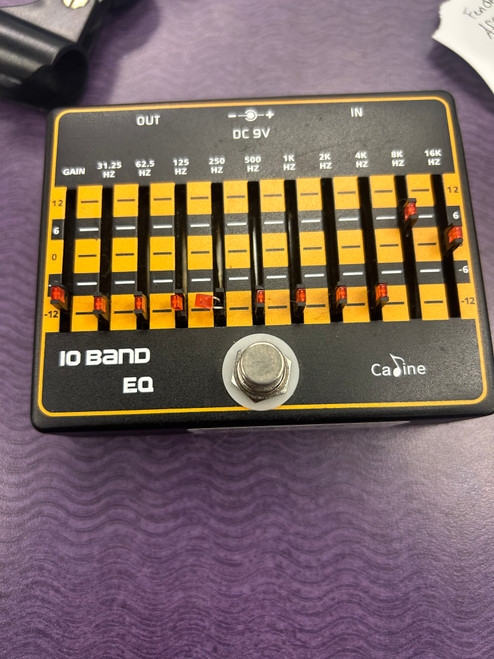 Vist Large View of Product Image Which is Used CaLine IO BAND EQ Guitar Effect