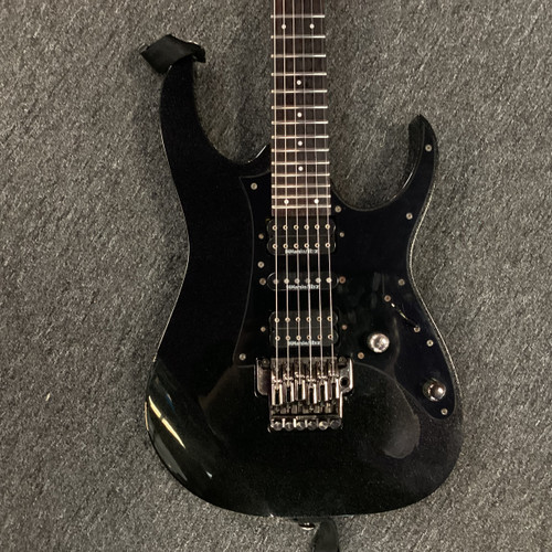 Vist Large View of Product Image Which is Used Ibanez RG2550E Super S Electric Guitar Black 6-String