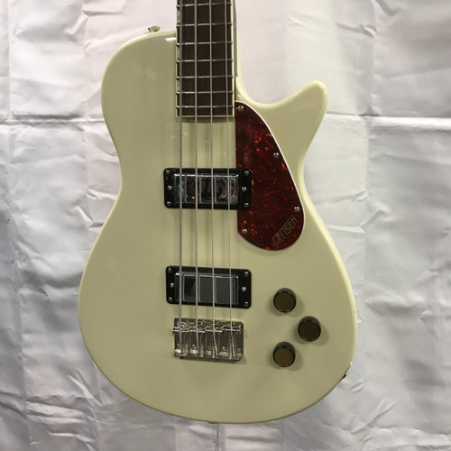 Vist Large View of Product Image Which is Used Gretsch STREAMLINER JET CLUB Bass Guitar White 4-String