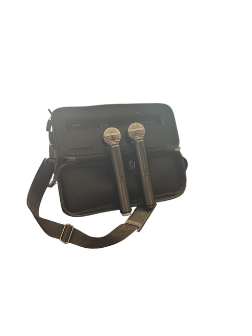 Vist Large View of Product Image Which is Used Shure BLX288/SM58 WIRELESS WITH CASE Microphone