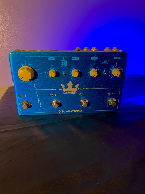 Vist Large View of Product Image Which is Used TC Electronic FLASHBACK TRIPLE DELAY Delay Pedal