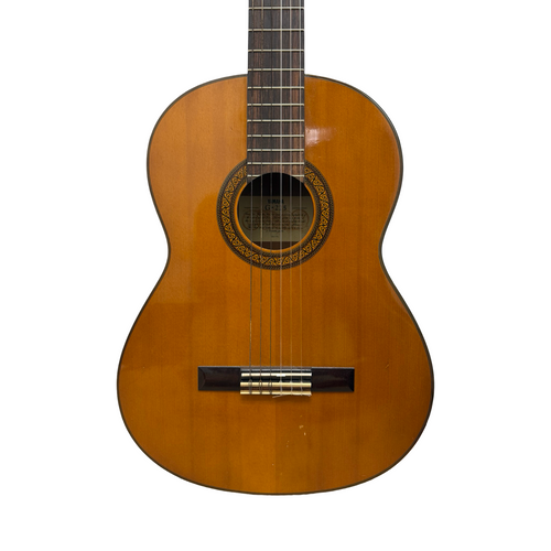 Vist Large View of Product Image Which is Used Yamaha G-225 CLASSICAL Solid Top Acoustic Guitar Wood