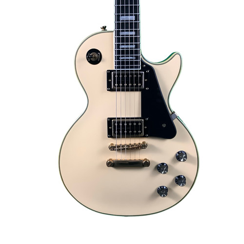 Vist Large View of Product Image Which is Used Epiphone LES PAUL CUSTOM BLACKBACK PRO Electric Guitar White 6-String