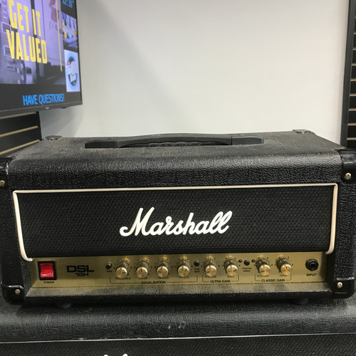 Vist Large View of Product Image Which is Used Marshall DSL15H Tube Guitar Amplifier Head