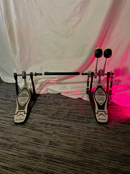 Vist Large View of Product Image Which is Used Tama IRON COBRA 600 DOUBLE KICK PEDAL Kick Drum Pedal