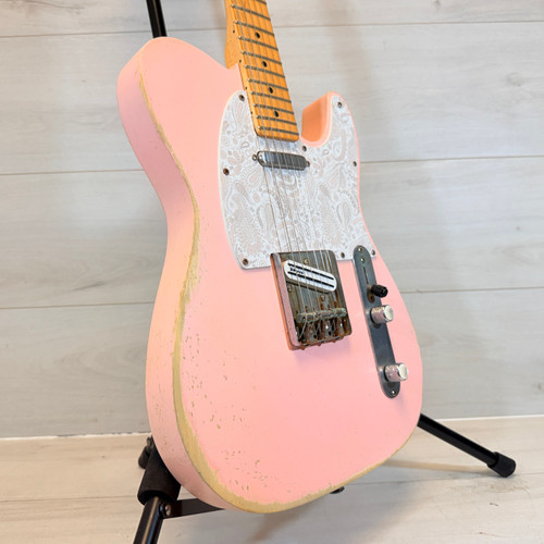Vist Large View of Product Image Which is Used T-TYPE W/UPGRADE PICKUPS Electric Guitar Pink 6-String