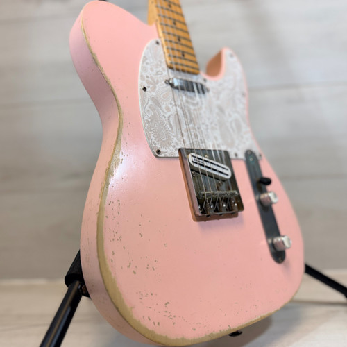 Vist Large View of Product Image Which is Used T-TYPE W/UPGRADE PICKUPS Electric Guitar Pink 6-String