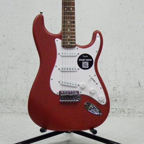 Vist Large View of Product Image Which is Used Squier stratocaster S Type Electric Guitar Red 6-String