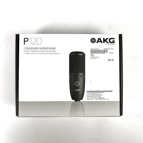 Vist Large View of Product Image Which is Used Akg P120 Condenser Microphone