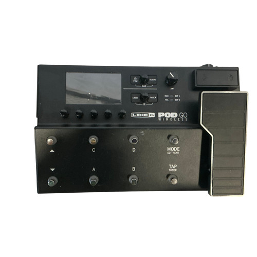 Vist Large View of Product Image Which is Used Line 6 POD GO WIRELESS W/9VDC Floorboard Amp Modeling + FX