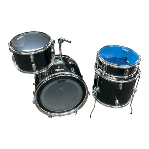 Vist Large View of Product Image Which is Used Sound Percussion 4 Piece Kit Drum Shell Kit Black