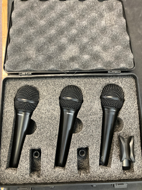 Vist Large View of Product Image Which is Used Behringer XM1800S 3 PACK Dynamic Microphone