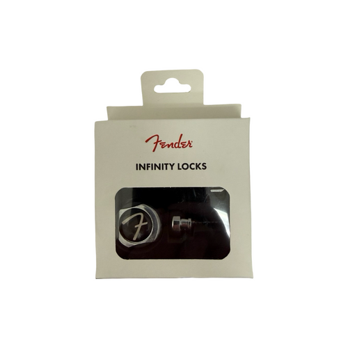 Vist Large View of Product Image Which is New FENDER INFINITY STRAP LOCK - CHROME