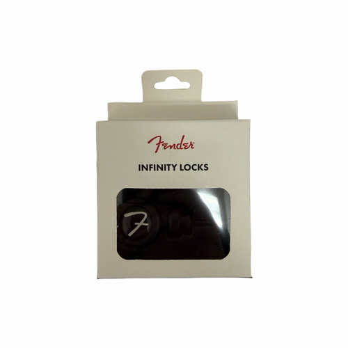 Vist Large View of Product Image Which is New FENDER INFINITY STRAP LOCKS - BLACK