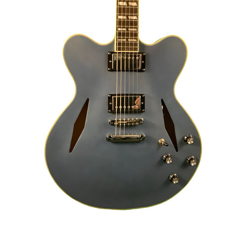 Vist Large View of Product Image Which is Used Eastwood CLASSIC 6 HB-TL Electric Guitar Blue 6-String