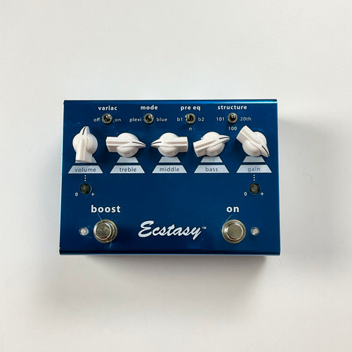 Vist Large View of Product Image Which is Used Bogner Ecstasy Blue Overdrive Pedal