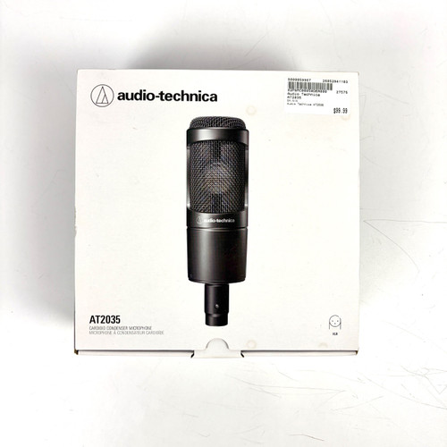 Vist Large View of Product Image Which is Used Audio Technica AT2035 Condenser Microphone