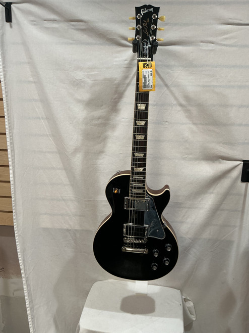 Vist Large View of Product Image Which is Used Gibson LES PAUL 50S STANDARD CUSTOM COLOR LP Type Electric Guitar Black 6-String