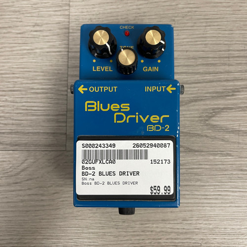 Vist Large View of Product Image Which is Used - Boss BD-2 BLUES DRIVER Overdrive Pedal
