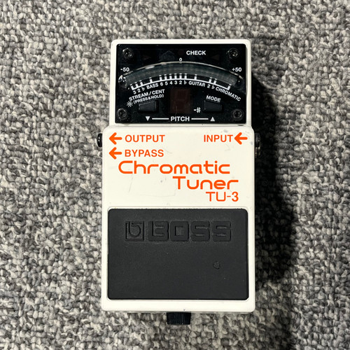 Vist Large View of Product Image Which is Used BOSS TU-3 CHROMATIC TUNER Guitar Pedal