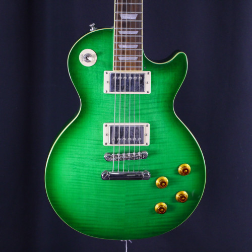 Vist Large View of Product Image Which is Used Epiphone LES PAUL STANDARD PRO LP Type Electric Guitar Green 6-String