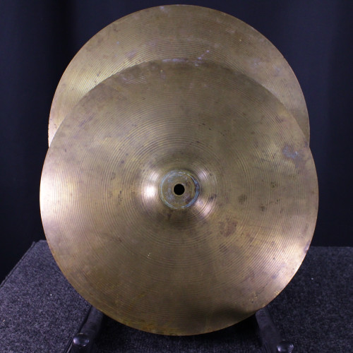 Vist Large View of Product Image Which is Used 14 HI HAT OF GREAT MYSTERY Hi Hat Cymbals 14"