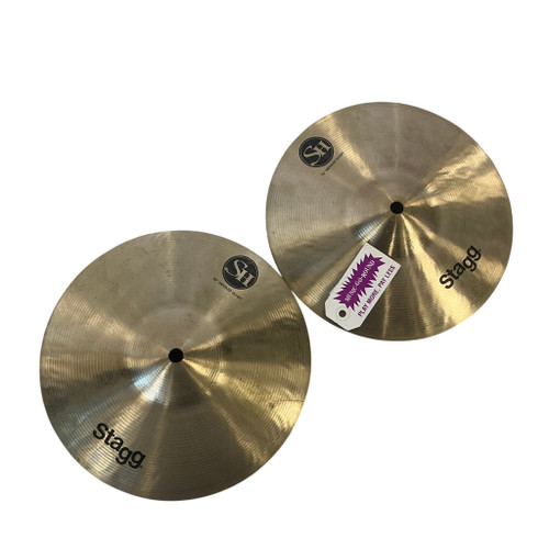 Vist Large View of Product Image Which is Used Stagg 10IN HI HATS Hi Hat Cymbals Other