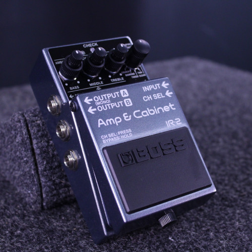 Vist Large View of Product Image Which is Used Boss IR-2 AMP AND CABINET Guitar PreAmp Pedal