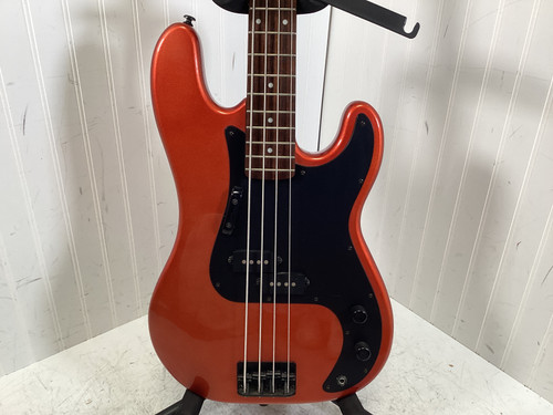 Vist Large View of Product Image Which is Used Kramer 420S P Type Bass Guitar Orange 4-String