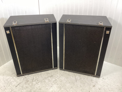 Vist Large View of Product Image Which is Used Akai SS-110 SPEAKER PAIR VINTAGE Passive Full Range Speaker Cabinet