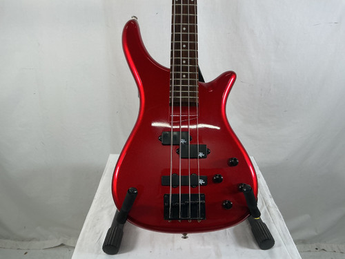 Vist Large View of Product Image Which is Used Rogue 4 STRING PJ BASS P Type Bass Guitar Red 4-String