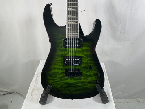 Vist Large View of Product Image Which is Used Jackson DINKY JS20DK Super S Electric Guitar Green 6-String