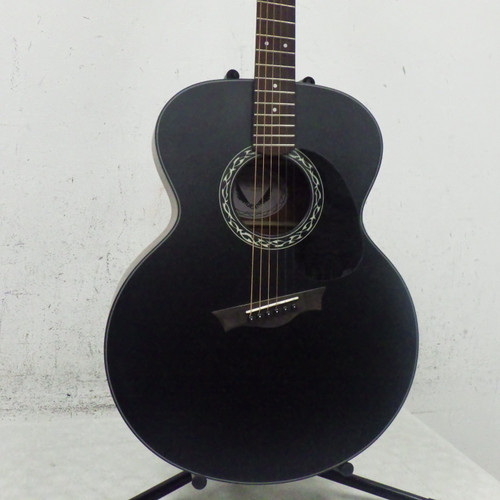 Vist Large View of Product Image Which is Used Dean ST Augustine Jumbo  Acoustic Guitar Black