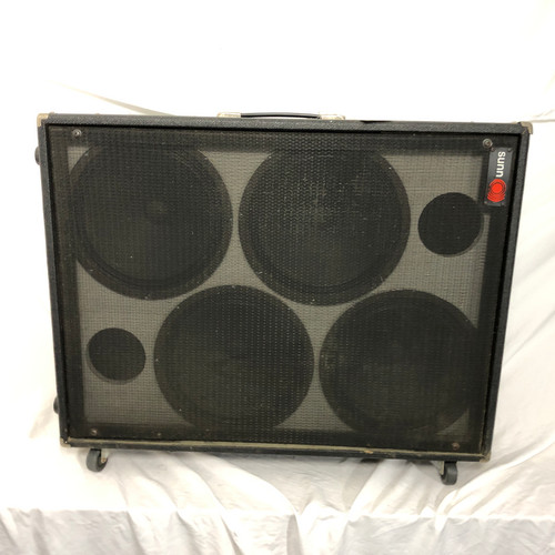 Vist Large View of Product Image Which is Used Sunn BETA 402 4 x 12 Guitar Speaker Cabinet 4 x 12