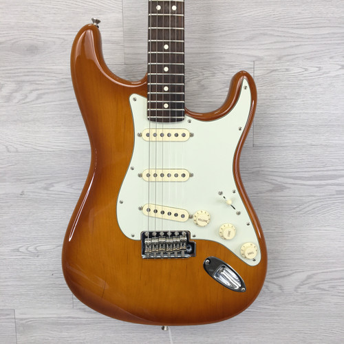 Vist Large View of Product Image Which is Used Fender AMERICAN PERFORMER STRATOCASTER S Type Electric Guitar Honey Burst 6-String