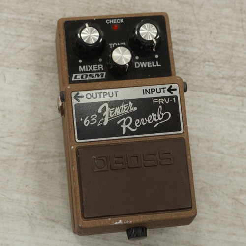 Vist Large View of Product Image Which is Used Boss FRV-1 63 Fender Reverb Guitar Preamp Pedal